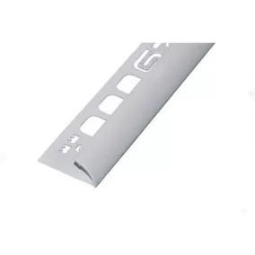 Pvc pozitív élvédő profil 9/10mm /2,50m, fehér 019001