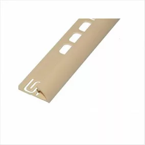   Pvc pozitív élvédő profil 9/10mm /2,50m , mapei 131 számú 019036