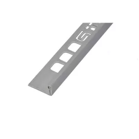 Pvc L élvédő profil 8,3mm/2,50m világos szürke 038002
