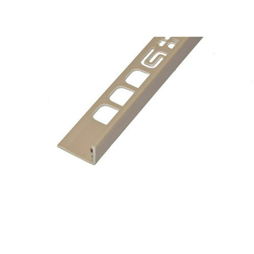 Pvc L élvédő profil 8,3mm/2,50m light beige  038006