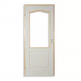   Pallótokos beltéri ajtó félig üvegezhető 100x210 bal dusa