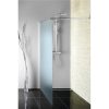 Aqualine Walk In Fix zuhanyfal, 100x190cm, matt üveg WI100