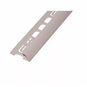   Pvc pozitív élvédő profil 8mm/2,50m pasztel rózsaszín 018012