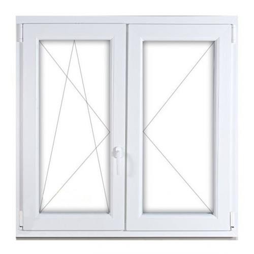 Ablak 120x120 kfny-bny easy műanyag bal 