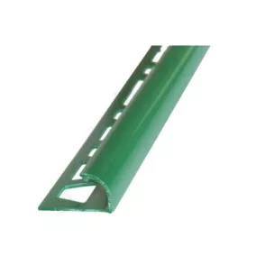   Pvc pozitív élvédő profil 12,5mm /2,50m, sötétzöld 012023k