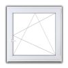 Ablak 150x150 bny jobbos delta easy plus gym műanyag 