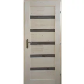   Beltéri ajtó jobb fenyő 100X210 ny p12 midi 7 zárral, 3db pánttal tihany varió
