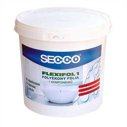 Secco flexifol 1 komponensű folyékony fólia 2,5kg/vödör