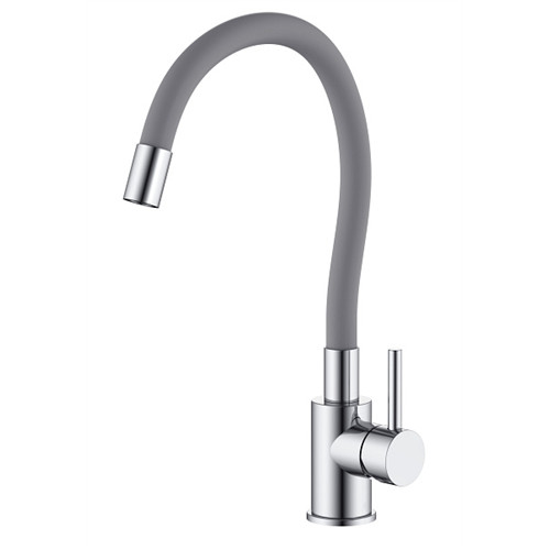 Medusa Topfix flexibilis álló mosogató csaptelep szürke