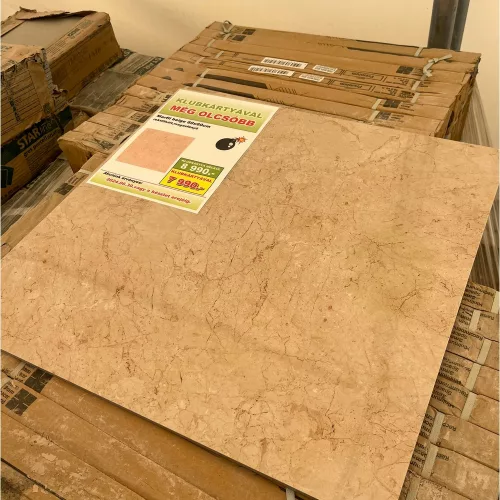 Nextile-Marfil-Beige 60x60 I.o csiszolt magasfényű padlólap 1,44m2/doboz PAD4510