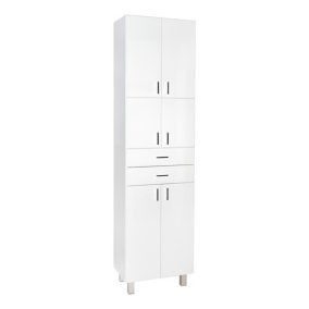   Vivaglobal állószekrény magas széles polcos 50x35x192cm "átvevő"