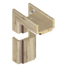   VTK Beltéri ajtó állítható tok (120-139) Csomós tölgy bal 75x210 