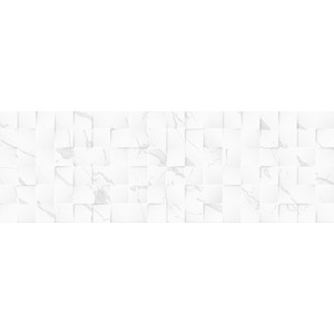 Kanizsa-Luxor-Mosaic 3D White 25x75 1,312m2/doboz 48doboz/raklap