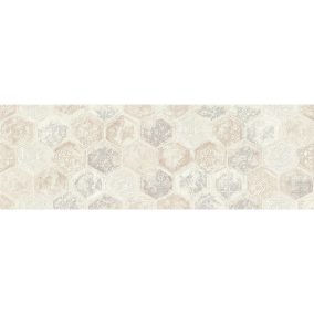   Gorenje-Valletta-Beige-DC-Hexa 3D 25x75 I.o/kifutó 1,31m2/doboz 