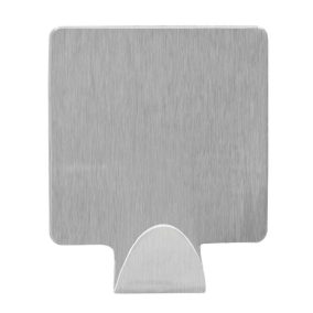 ASP Öntapadós akasztó, négyzet alakú króm 3db-os 