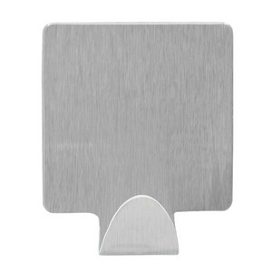 ASP Öntapadós akasztó, négyzet alakú króm 3db-os 