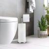 ASP Álló wc-papír tartó 15x15x45-54cm króm