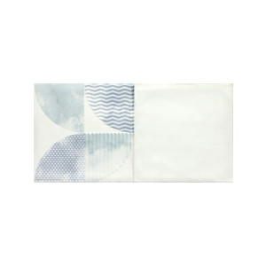 Rako-Retro-green-decor 20x40  3db/szett WITMB523