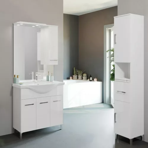 Savinidue-Coloana-állószekrény fehér 824DR (1/1)