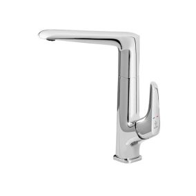 Mofém flow mosogató csaptelep álló szögletes KIFUTÓ