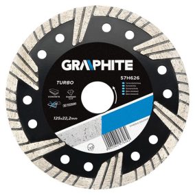 Graphite gyémánt vágókorong 125mm turbo
