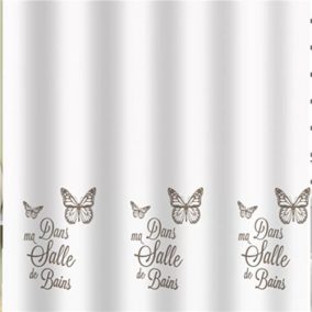 Zuhanyfüggöny-Buttefly 180x200cm