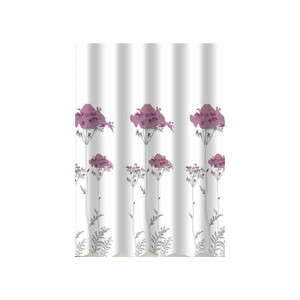 Flowers impregnált textil zuhanyfüggöny 180x200cm 