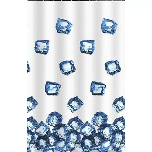 Zuhanyfüggöny-Ice Cubes 180x200cm
