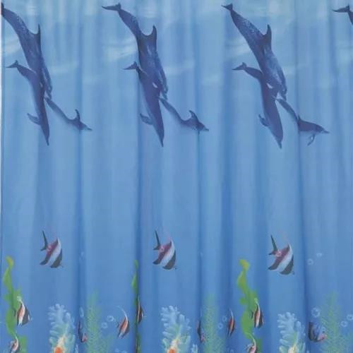 Zuhanyfüggöny- Dolphin 180x200cm