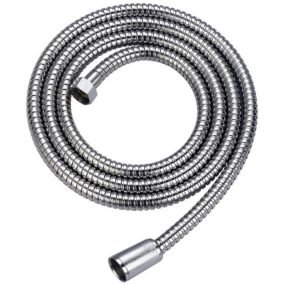 Zuhany gégecső, fém, 1,2m 