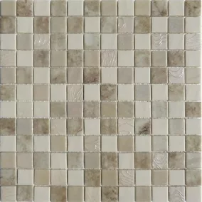 Üvegmozaik Paloma 25x25x4mm/31,2x31,2cm/lap
