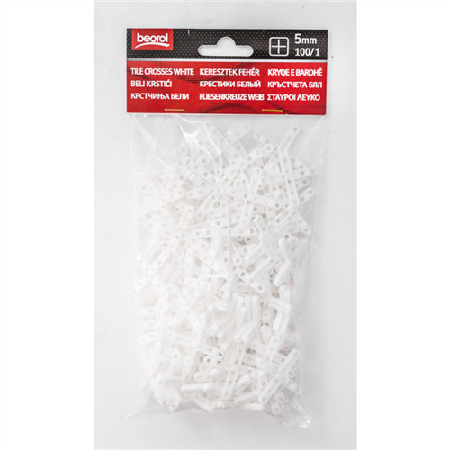 Fugakereszt fehér 5mm 100/1 beorol