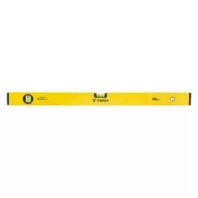 Topex vízmérték, type 500, 60cm, 2 libella