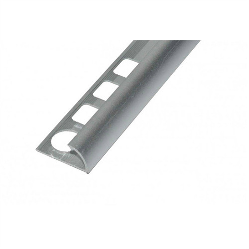 Alumínium pozitív profil 10mm/2,50m eloxált ezüst színben A02061