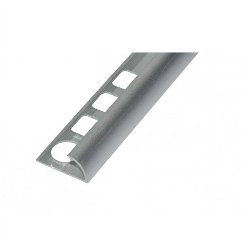 Alumínium pozitív profil 8mm/2,50m eloxált ezüst színben A02861