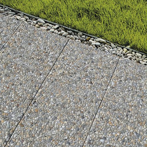 Járdalap 40-es mosott gyöngykavicsos (BE) 44db/raklap