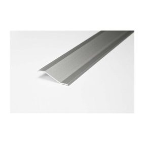   Alumínium burkolatváltó Z profil 7-12mm 2,73m öntapadós eloxált ezüst ADSA712S