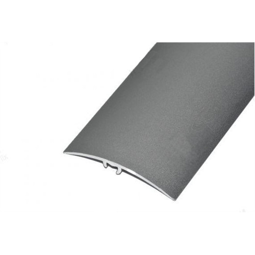 Alumínium burkolatváltó profil borck/aspro 50/0,93 m rejtett dübeles eloxált ezüst 