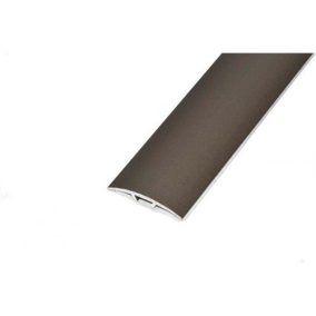   Alumínium burkolatváltó profil borck 30/2,7m öntapadós eloxált pezsgő 