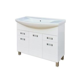   Vivaglobal szquare 100 fürdőszobabútor sanovit zenon 6095 mosdóval "2-es sátor"  2/2