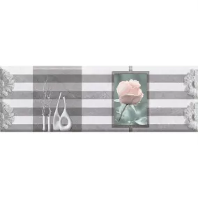   Aosta-Lineal-Gris-Decor I.o 20x60 0,12m2/db 12db/doboz SC20X60ALGD