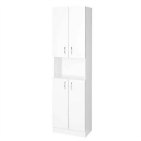   Aqualine simplex eco sime520 magas széles bútor matt fehér  "átvevő"