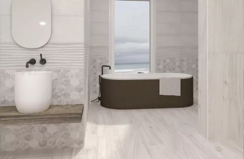 Gorenje-nordic-white 22,5x90cm 1,215m2/d (Ibiza grey csempecsalád) I.osztály/vegyes gyártás